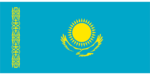 Государственный флаг Республики Казахстан