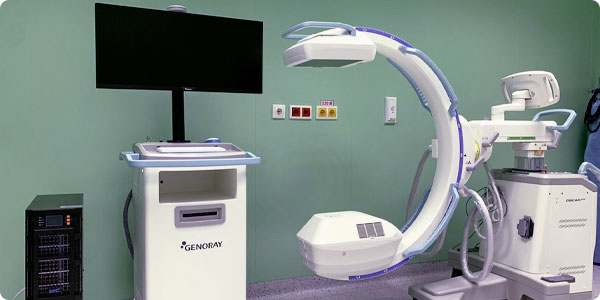 Мобильный рентгеновский аппарат С-дуга в Мангистауской областной больнице г. Актау