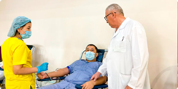 В Мангистауской областной больнице провели «День донора»